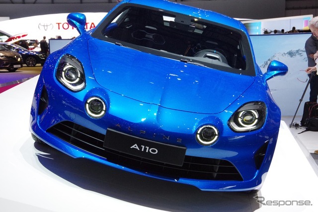 アルピーヌ A110（ジュネーブモーターショー2017）