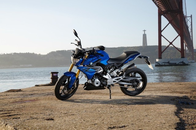 発表間近とウワサされるBMW Motorrad G310R。