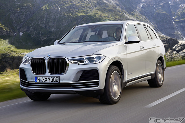 BMW X7レンダリングCG