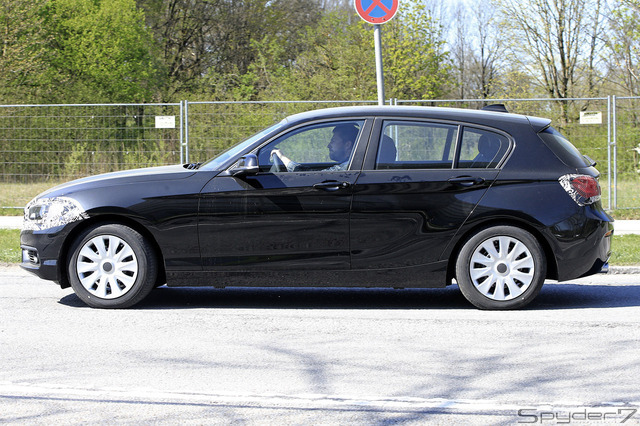 BMW 1シリーズスクープ写真