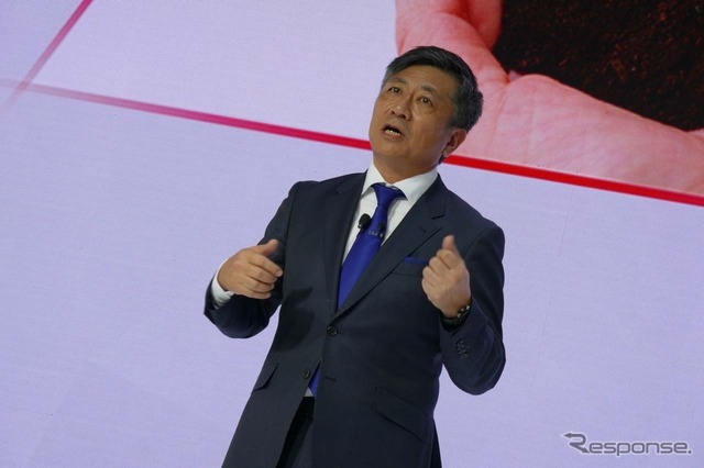 中国での販売を担当する本田技研工業（中国）投資有限公司水野泰秀総経理