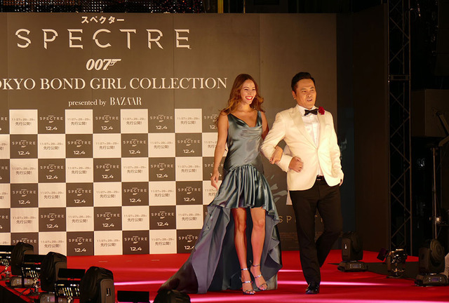 有田哲平、道端ジェシカ／『007 スペクター』「TOKYO BOND GIRL COLLECTION」