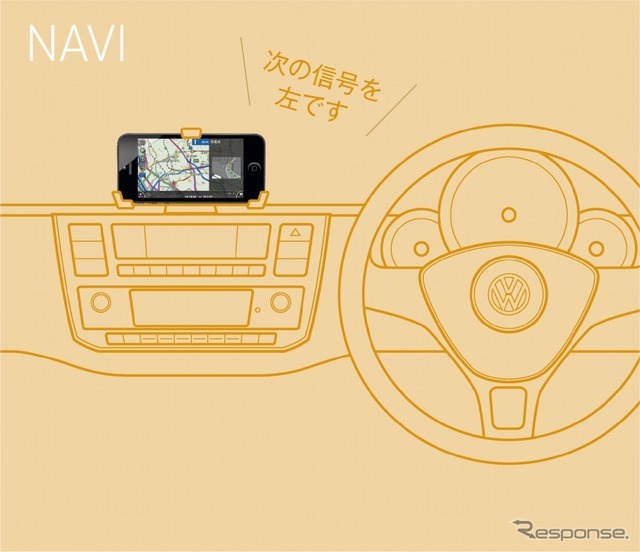 VW up！ Volkswagen純正インフォテイメントシステム“Composition Phone