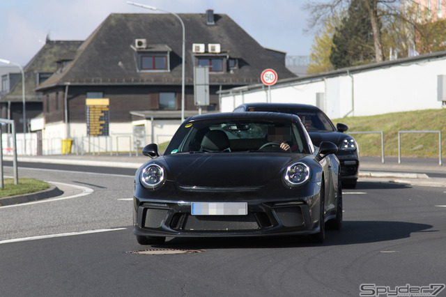 ポルシェ911GT3 RSスペシャルエディションスクープ写真