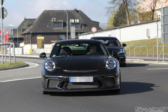 ポルシェ911GT3 RSスペシャルエディションスクープ写真