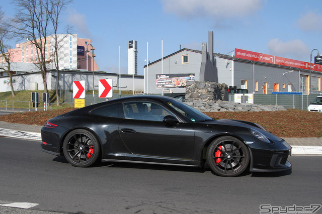 ポルシェ911GT3 RSスペシャルエディションスクープ写真