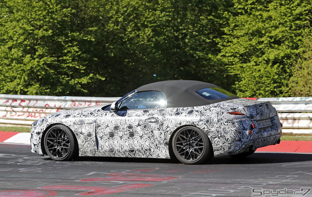 BMW Z4 次期型　スクープ写真