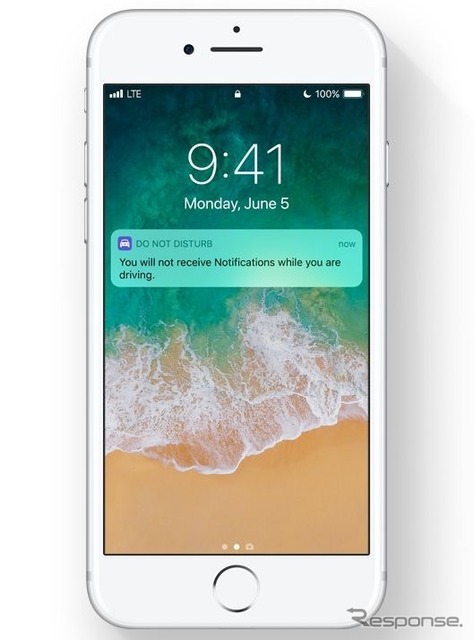 Apple「iOS 11」の「Do Not Disturb While Driving」モード