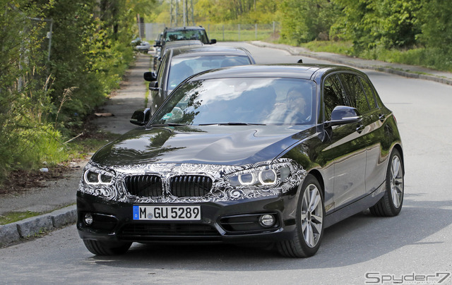 BMW 1シリーズ スクープ写真
