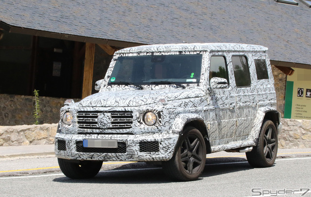 メルセデス AMG G63 スクープ写真