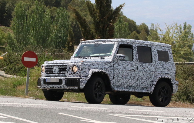 メルセデス AMG G63 スクープ写真