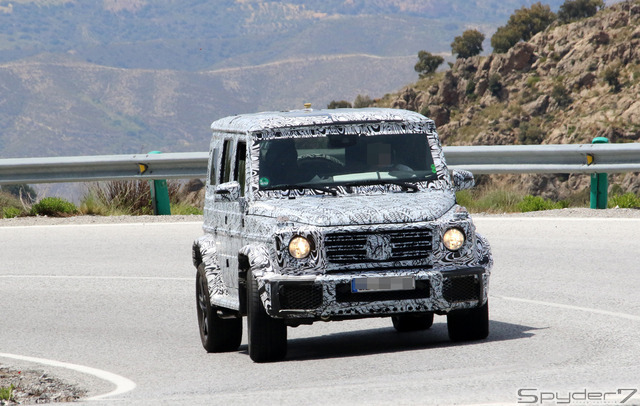 メルセデス AMG G63 スクープ写真