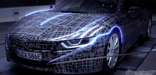 BMW i8 ロードスター　ティザー動画