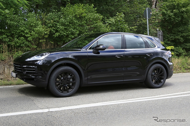 ポルシェ カイエン 次期型 スクープ写真