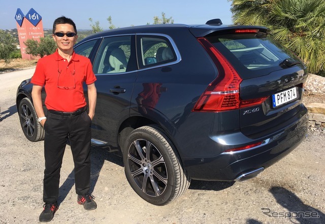 桂伸一氏とボルボ XC60 新型