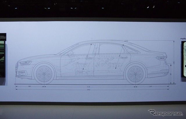 アウディ A8 新型（アウディサミット）