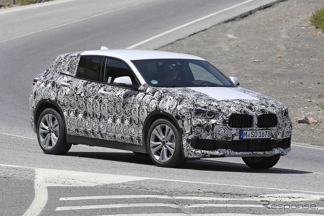 BMW X2 スクープ写真