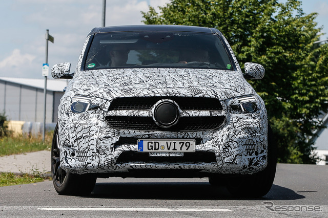 メルセデスベンツAMG GLE63 スクープ写真