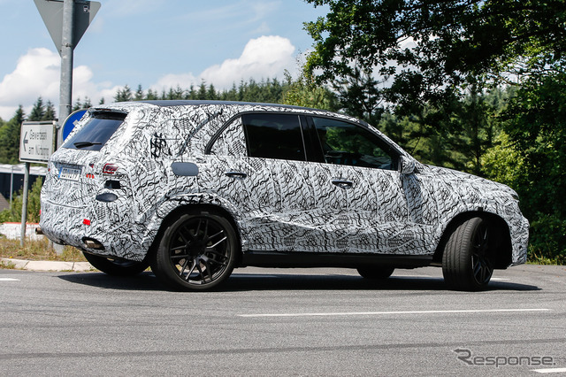 メルセデスベンツAMG GLE63 スクープ写真