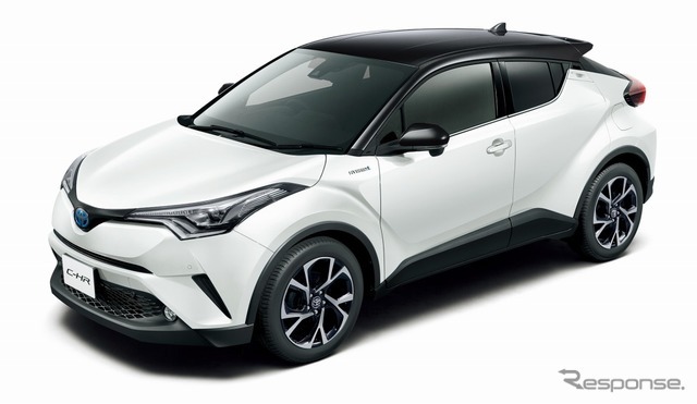 トヨタ C-HR G（ブラック×ホワイトパールクリスタルシャイン）＜オプション装着車＞