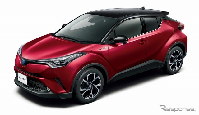 トヨタ C-HR G（ブラック×センシュアルレッドマイカ）＜オプション装着車＞