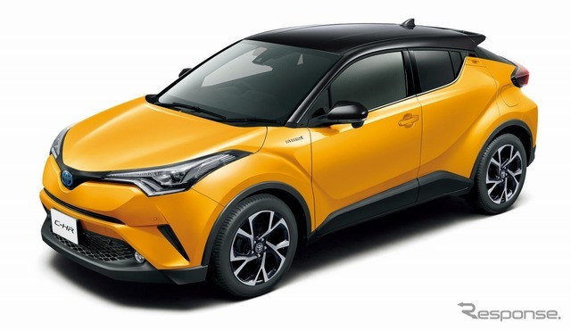 トヨタ C-HR G（ブラック×イエロー）＜オプション装着車＞