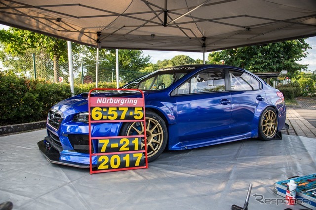 スバル WRX STIのタイプRA NBRスペシャル