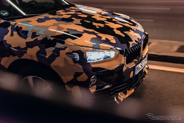 BMW X2 の開発プロトタイプ車両