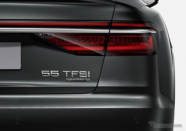 アウディの新グレード表記。新型A8の「55TFSI」グレード