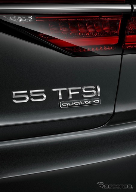 アウディの新グレード表記。新型A8の「55TFSI」グレード