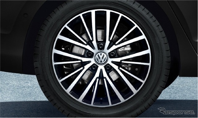 VW ゴルフ トゥーラン ミラノエディション専用17インチアルミホイール