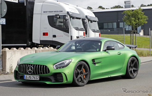 メルセデス AMG GT ブラックシリーズ スクープ写真