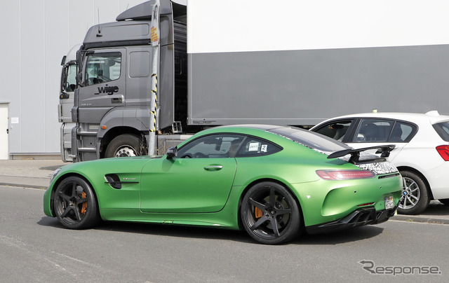 メルセデス AMG GT ブラックシリーズ スクープ写真