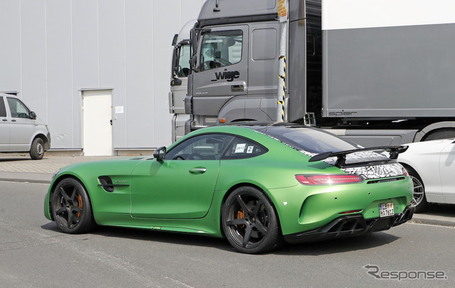 メルセデス AMG GT ブラックシリーズ スクープ写真