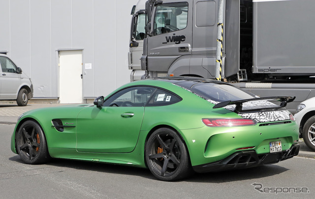 メルセデス AMG GT ブラックシリーズ スクープ写真