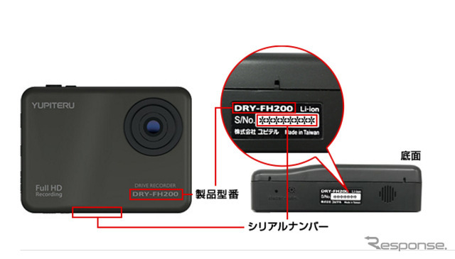 対象製品の確認方法