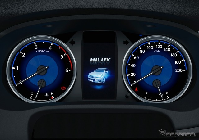 トヨタ ハイラックス Z オプティトロンメーター（メーター照度コントロール付）/4.2インチTFTカラーマルチインフォメーションディスプレイ