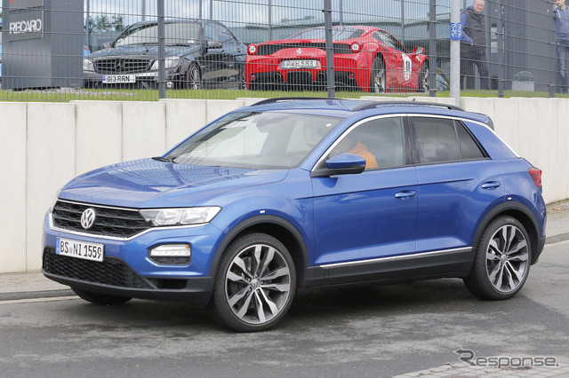 VW T-ROC R スクープ写真