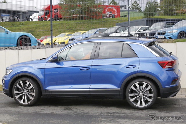 VW T-ROC R スクープ写真