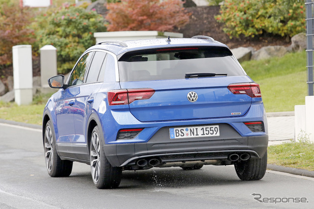 VW T-ROC R スクープ写真