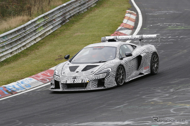 マクラーレン Hyper-GT 開発テスト車両 スクープ写真