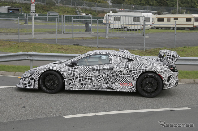 マクラーレン Hyper-GT 開発テスト車両 スクープ写真