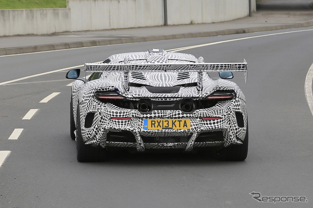 マクラーレン Hyper-GT 開発テスト車両 スクープ写真