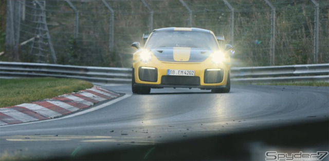 911 GT2 RS ニュル最速動画