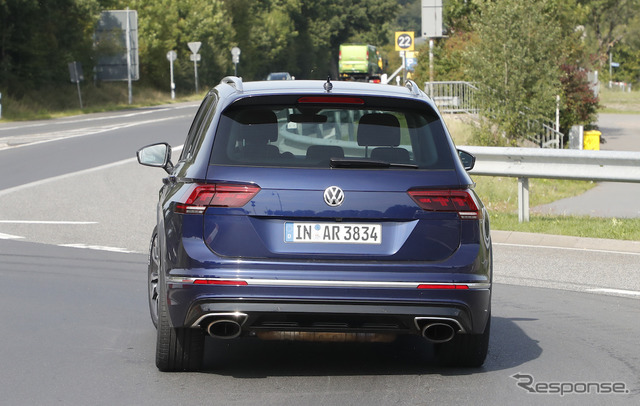 アウディ RS Q3 開発車両 スクープ写真