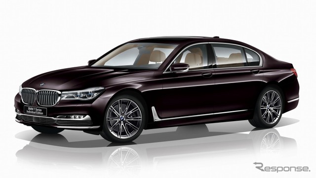 BMW 750Li インディビジュアル エディション（ルビーブラック）