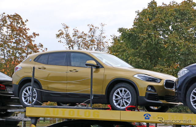 BMW X2 スクープ写真