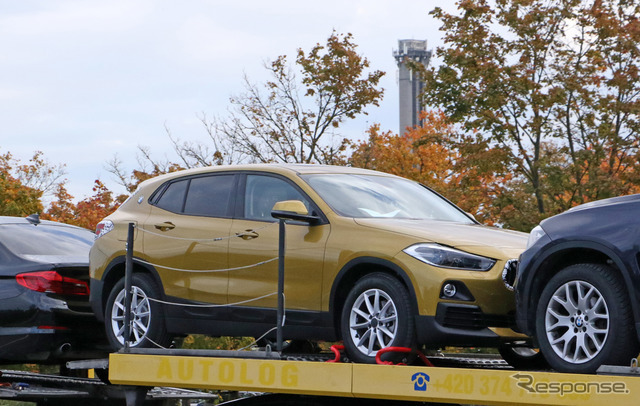 BMW X2 スクープ写真