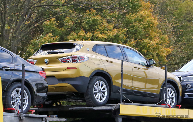 BMW X2 スクープ写真