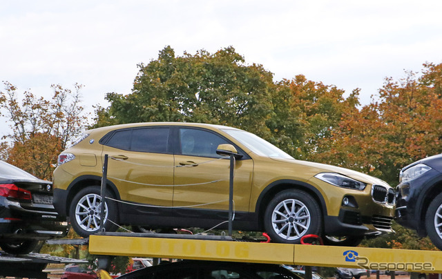 BMW X2 スクープ写真